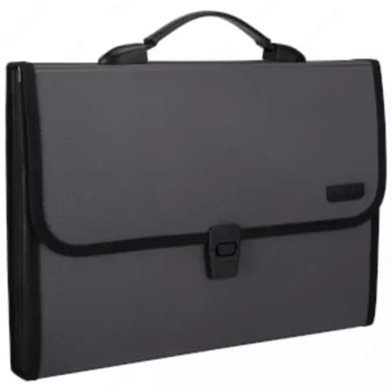 Папка- портфель "Deli" 12 отделений, застежка замок (Арт.- 5556) Ассортимент