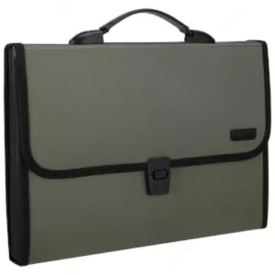 Папка- портфель "Deli" 12 отделений, застежка замок (Арт.- 5556) Ассортимент