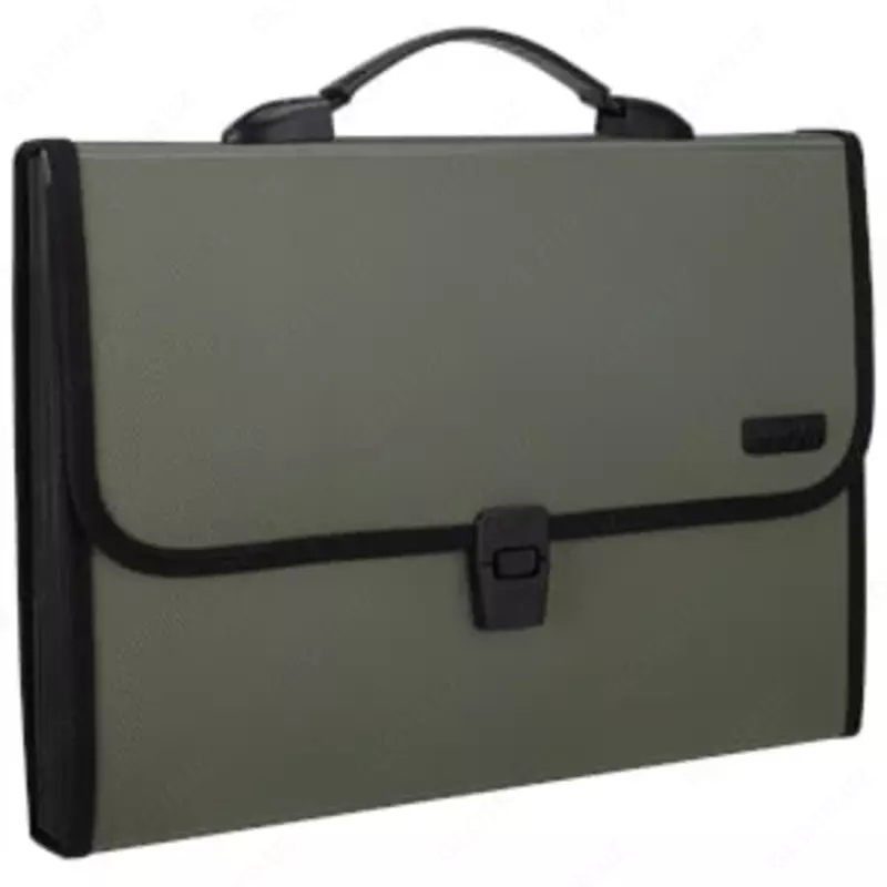 Папка- портфель "Deli" 12 отделений, застежка замок (Арт.- 5556) Ассортимент