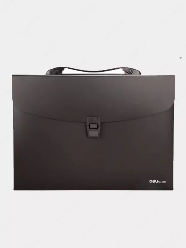 Папка- портфель "Deli" 12 отделений, застежка замок (Арт.- 5557) Ассортимент