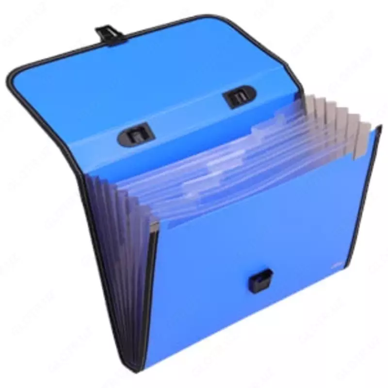 "Deli" portfeli 12 ta bo'lim, mahkamlagich (5559-modda) Assortiment