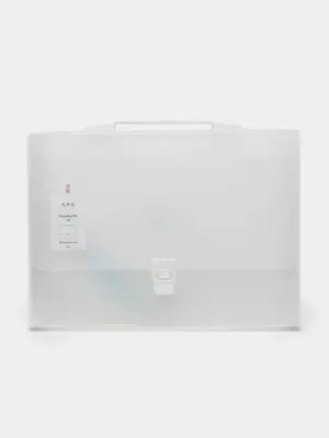 Папка- портфель "Deli" 7 отделений, застежка замок (Арт.- 5880) Белая