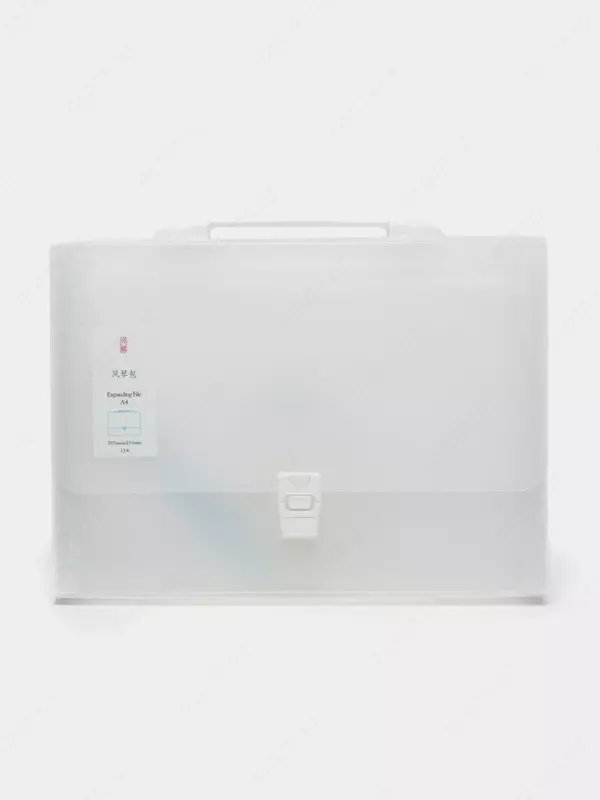 Папка- портфель "Deli" 7 отделений, застежка замок (Арт.- 5880) Белая