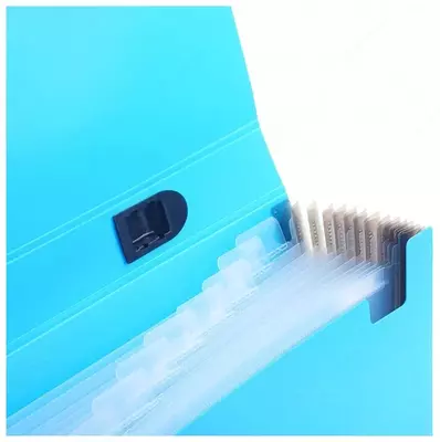 Папка - портфель Deli "Rio" 13 отделений, застежка замок (Арт.- 40302-EB) Ассортимент