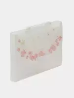 застежка замок (Арт.- 72543) Белая