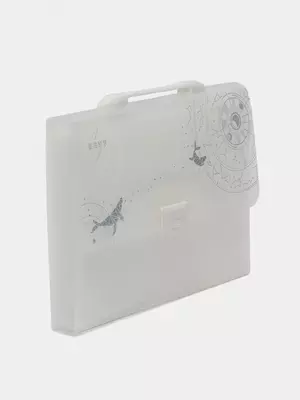 Папка-портфолио "Deli" 13 отделений, застежка замок (Арт.- 72578) Ассортимент