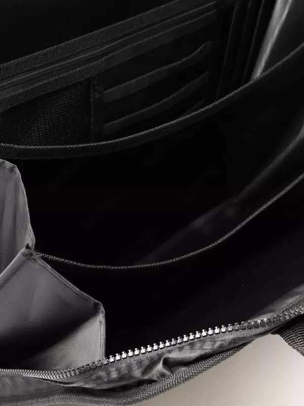 Папка-портфель с ручками "Deli" 370 х 280 мм (Арт.- 5865) Черная/серая