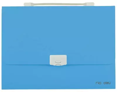 Папка- портфель Deli "Rio" 7 отделений, застежка замок (Арт.- 38125) Ассортимент