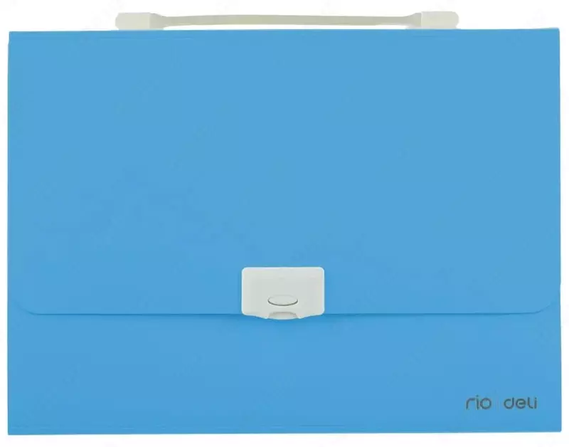 Папка- портфель Deli "Rio" 7 отделений, застежка замок (Арт.- 38125) Ассортимент