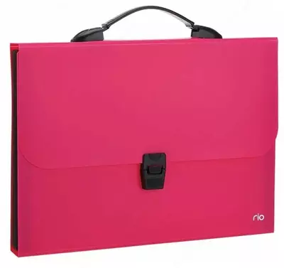 Папка- портфель Deli "Rio" 7 отделений, застежка замок (Арт.- 40202-EB) Ассортимент