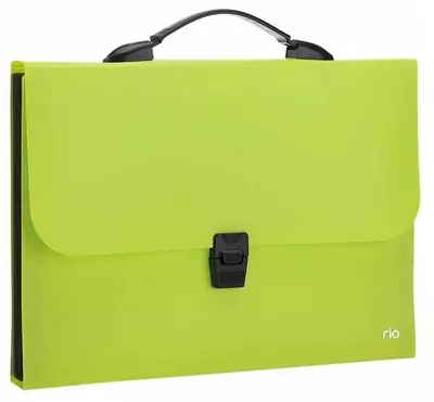 Папка- портфель Deli "Rio" 7 отделений, застежка замок (Арт.- 40202-EB) Ассортимент