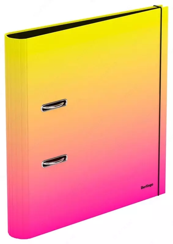 Fayl papkasi Berlingo "Radiance" arch mexanizmi, 50 mm (Art.- AMl50403) Pushti/Sariq