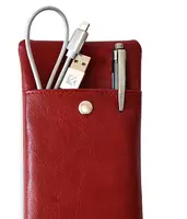 Kantselyariya uchun qalam qutisi Feniks + "Eckalada" teri (50541-modda) Qizil - 77 000 so'm