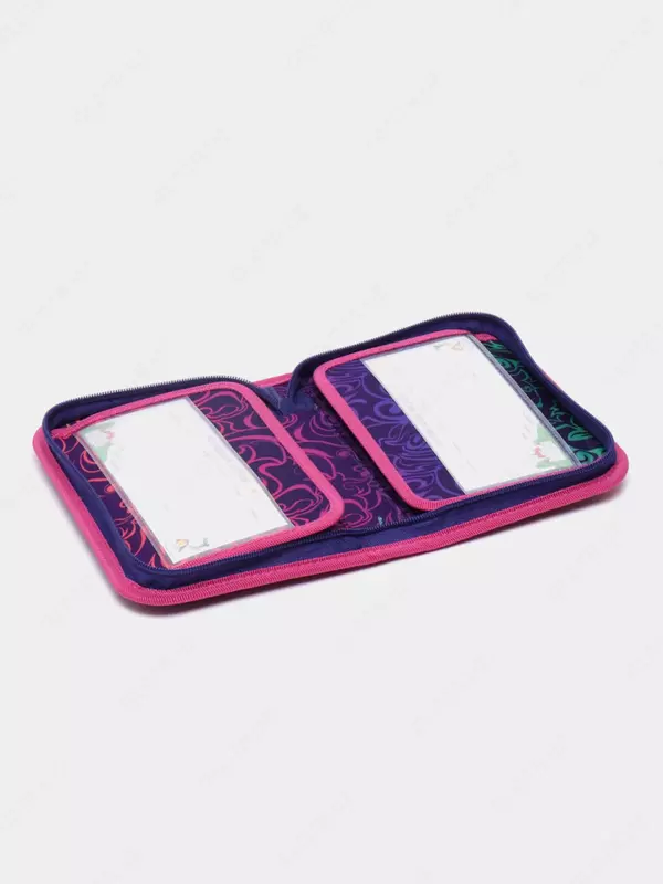 Пенал для канцтоваров Berlingo "Neon cat" 1 отделение, 2 откидные секции (Арт.- PK12011)