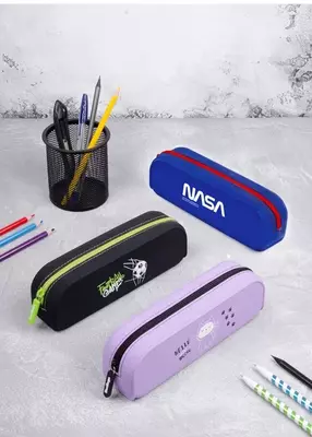 Пенал для канцтоваров Berlingo "Ad Astra" 1 отделение (Арт.- PM09017) Синий