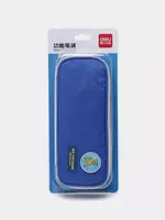 58 000 so'm Kantselyariya buyumlari uchun qalam qutisi "Deli" 2 bo'lim (Art.- 66646) Ko'k