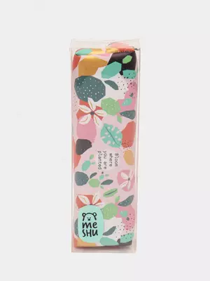 Пенал - футляр для канцтоваров Meshu "Blooming" 1 отделение (Арт.- MS_42796) Ассорти