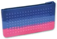 Kantselyariya buyumlari uchun qalam qutisi "Feniks" 1 bo'lak (46142-modda) Moviy/Pushti