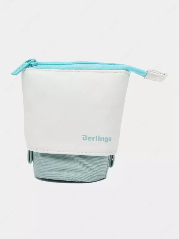 Пенал - стакан для канцтоваров Berlingo "Mint case" 1 отделение (Арт.- PM09068) Ассорти