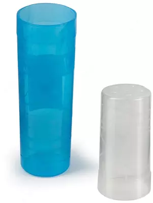 Пенал - тубус для канцтоваров "Стамм" 1 отделение (Арт.- ПН02) Ассорти