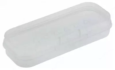 Пенал - футляр для канцтоваров Стамм "Crystal" 1 отделение (Арт.- ПН65) Прозрачный