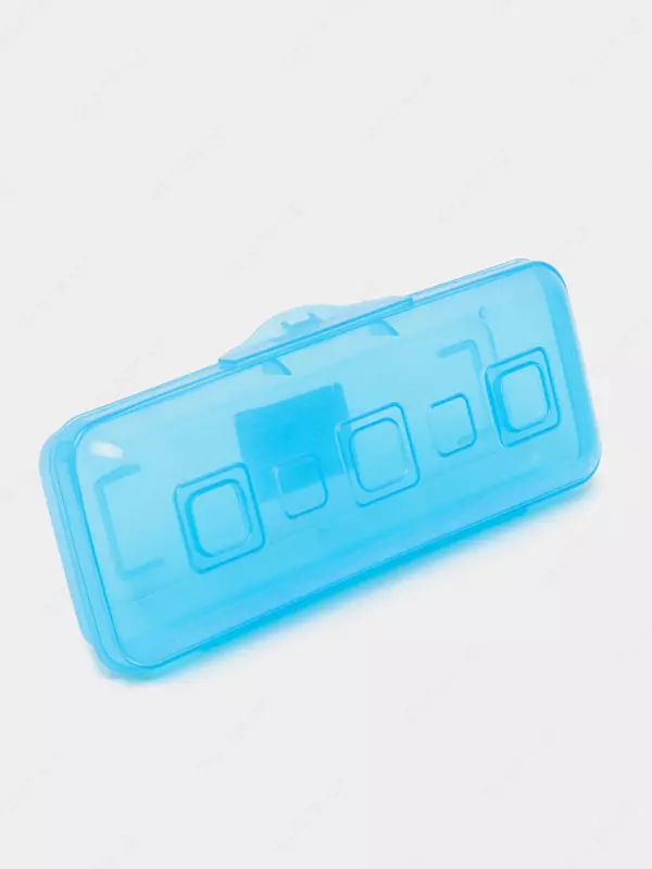 Пенал - футляр Премиум Стамм "Primavera" 1 отделение (Арт.- ПН18) Небесно/синий