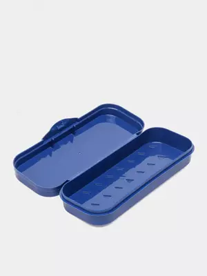 Пенал - футляр Стамм "Самолет" 1 отделение (Арт.- ПН220) Синий