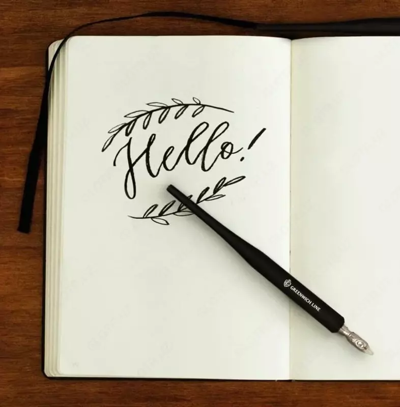 Набор плакатных перьев "Greenwich Line" с держателем (Арт.- 251597)