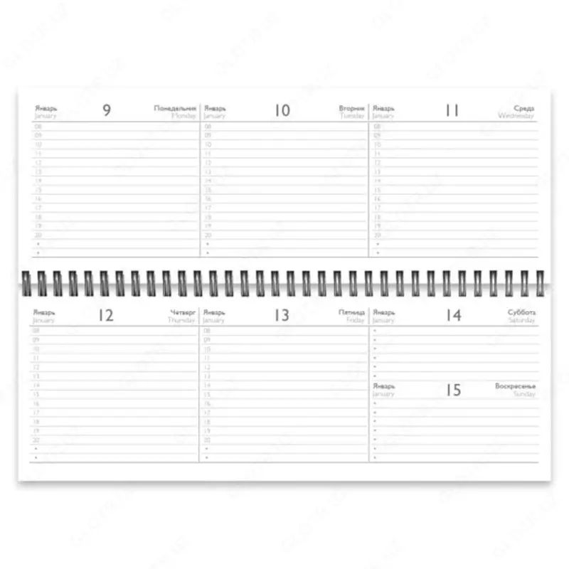 Планинг датированный "Феникс+ "Москва Сити 2019" 210 х 100 мм, 64 л. (Арт. - 47839) Распродажа!