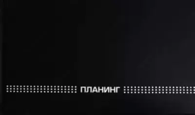 Планинг недатированный "Феникс+" 210 х 135 мм, 64 л. (Арт. - 45639) Черный