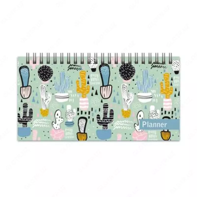 Планинг недатированный Феникс+ "Кактусы" 165 х 85 мм, 64 л. (Арт. - 47804)