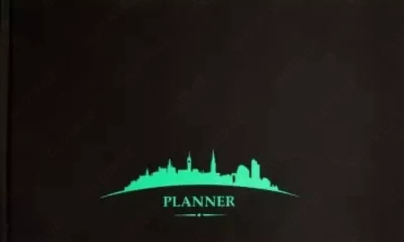 Planyalash yarim sanali Feniks+ "Shahar" 220 x 135 mm, 96 l. (Res. - 43250) Turli xil