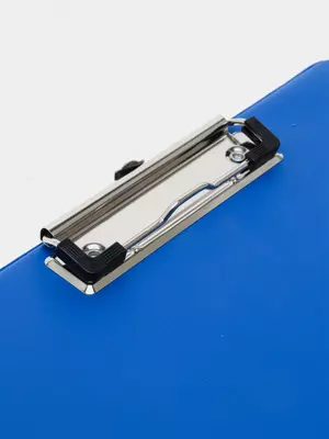 Папка - планшет "Deli" верхний зажим (Арт.- 38153bl) Синяя