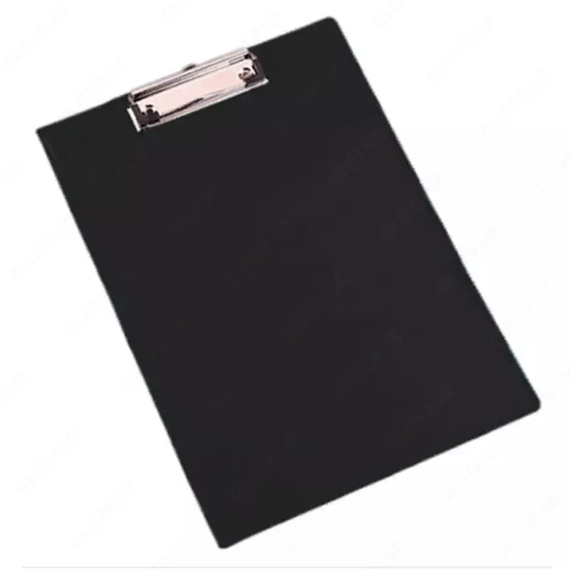 Papka - planshet "Deli" ustki qisqich (Art.- 38153bk) Qora