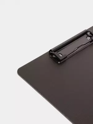 Papka - planshet "Deli" ustki qisqich (Art.- 75422-EF) Qora