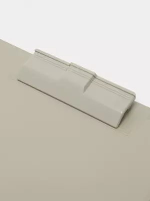 Папка - планшет "Deli" верхний зажим (Арт.- 9253) Коричневая