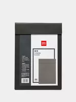 Папка - планшет "Deli" верхний магнитный зажим (Арт.- 64506) Коричневая