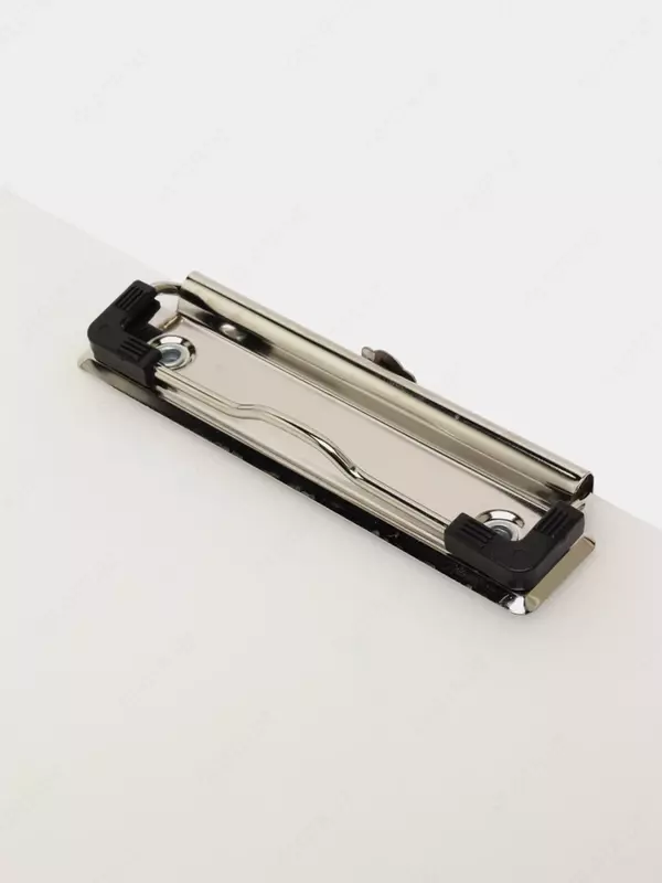 Папка - планшет "Deli" верхний зажим, шкала (Арт.- 72605) Прозрачная