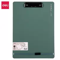 Papka - planshet "Deli Nusign 179" ustki qisqich (Art.- 179-NS-gn) Yashil