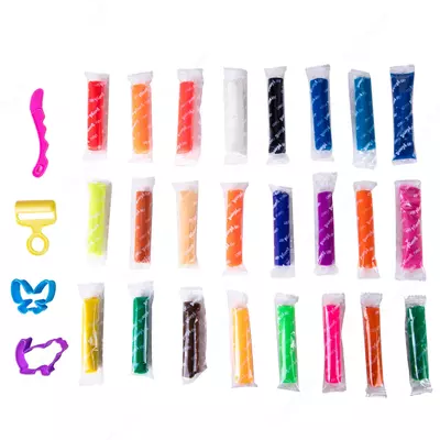 Художественный пластилин "Deli Dough" 24 шт. (Арт. - 75386-ED)