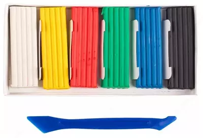 Художественный пластилин Гамма "Классический" 6 шт. (Арт. - 281030)