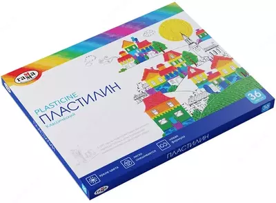 Художественный пластилин Гамма "Классический" 36 шт. (Арт. - 281037)