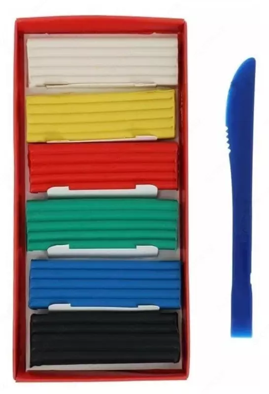 Художественный пластилин Гамма "Мультики" 6 шт. (Арт. - 280015)