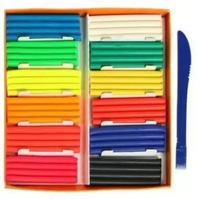 Художественный пластилин Гамма "Оранжевое солнце" 12 шт. (Арт. - 130520204) - 25 500 сум / упаковка