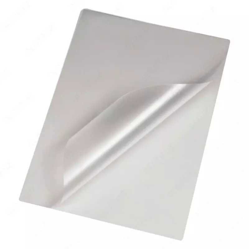 Laminatsiya uchun plyonka "Bindi" A4, 100 varaq (Art. - 125-A4) Oq