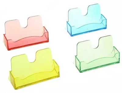 Подставка для визиток "Стамм" пластиковый