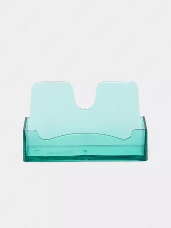 Подставка для визиток "Стамм" пластиковый, 40 х 100 мм (Арт. - ВТ05) Ассорти