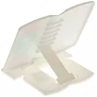 Подставка для книг Стамм "Boock" пластиковая (Арт. - ПК70) Белая - 29 000 сум