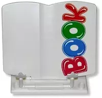 29 000 сум Подставка для книг Стамм "Boock" пластиковая (Арт. - ПК70) Белая