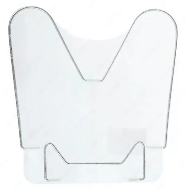 Подставка для книг Стамм "Crystal" металлическая (Арт. - ПК33) Белая